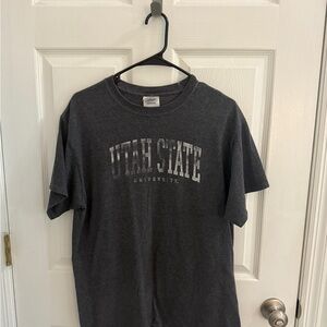 Gildan Dark Gray T-Shirt - Adult M